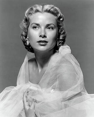 Wall Art featuring the photograph Grace Kelly by Api