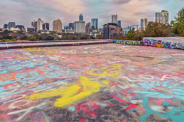 Landscape Wall Art featuring the photograph Graffiti Park by Slow Fuse Photography