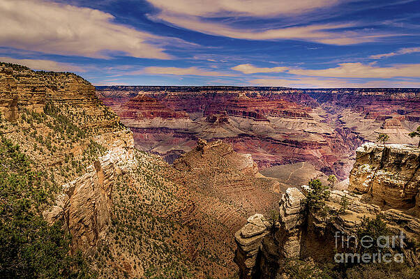 Wall Art featuring the photograph Grand Canyon South Rim #6 by Blake Webster