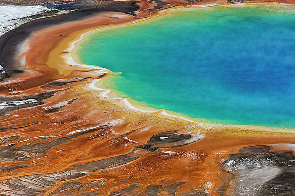 Vibrant Geothermal Hot Spring Wall Art