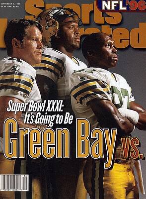 Super Bowl XXXI Green Bay Stars Wall Art
