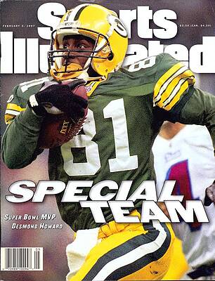 Desmond Howard Special Team Cover Wall Art