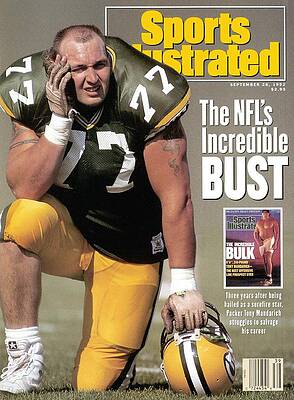 Tony Mandarich on Sports Illustrated Cover Wall Art