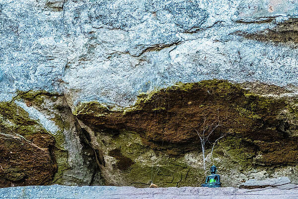 Photograph - Green Buddha And The Flying Trapeze by Jeremy Holton