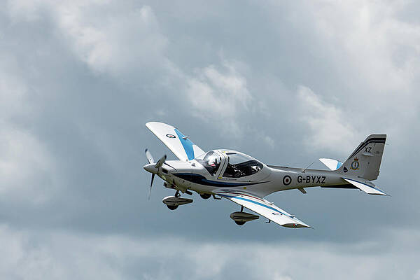 Photograph - Grob Tutor G-BYXZ RAF Cosford 2019 by Scott Lyons