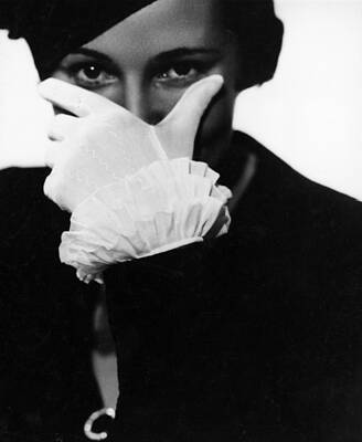 Wall Art featuring the photograph Half Concealed Face by Nicolet