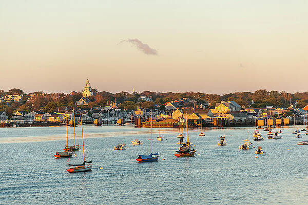 Sunset Digital Art - Harbor At Sunset by Guido Cozzi