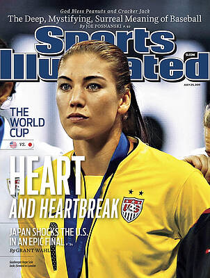 Hope Solo on World Cup Cover Photograph