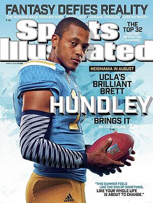 University Of California Los Angeles Photograph - Heismania In August Uclas Brilliant Brett Hundley Brings It Sports Illustrated Cover by Sports Illustrated