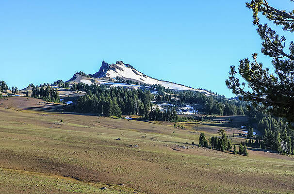 Island Wall Art featuring the photograph Hillman Peak Crater Lake National Park by Dawn Richards