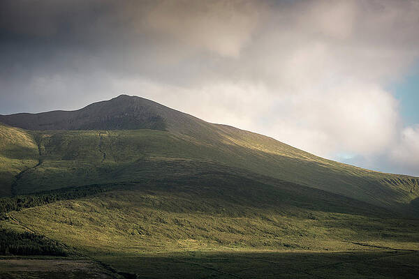 Hilly Landscape Around Castlegregory Beach, Dingle Peninsula, Slea Head Drive, County Kerry, Ireland, Wild Atlantic Way, Europe Print