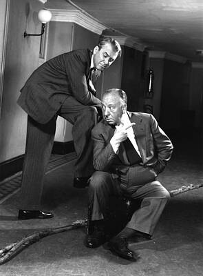 Notable Film Director in Conversation Wall Art