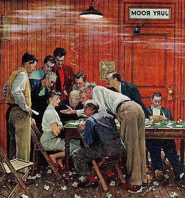 Holdout by Norman Rockwell
