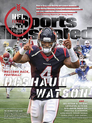 Deshaun Watson Featured on Magazine Cover Photograph