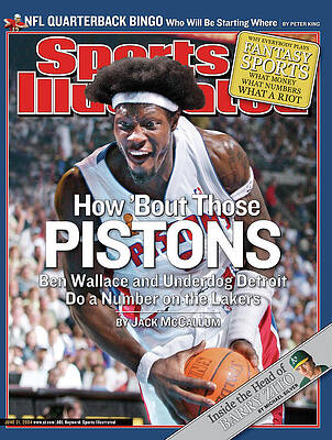 Ben Wallace on Sports Illustrated Cover Wall Art