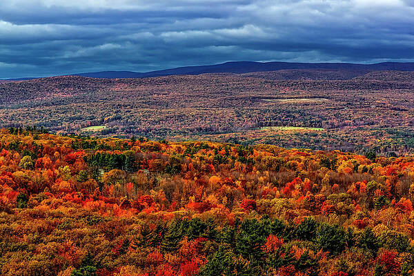Country Photograph - Hudson Valley NY Autumn by Susan Candelario