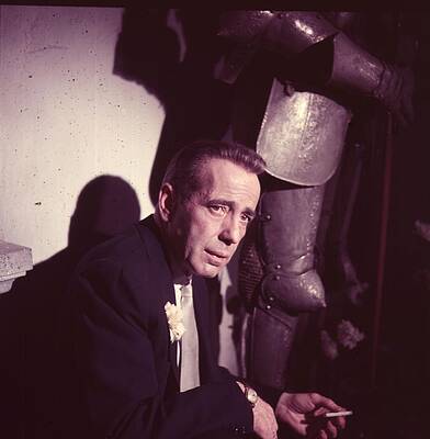 Wall Art featuring the photograph Humphrey Bogart by Baron