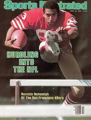 Renaldo Nehemiah Leaping Over Hurdle Wall Art