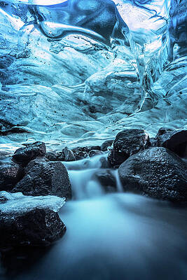 Ice Cave Flows by Monamifoto