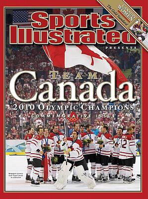 Team Canada Olympic Victory Wall Art
