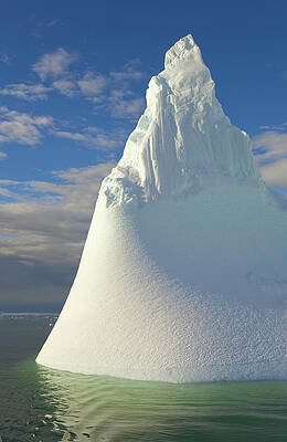 Wall Art featuring the photograph Iceberg, Antarctic Peninsula by Eastcott Momatiuk