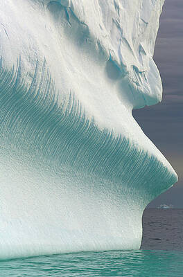 Wall Art featuring the photograph Iceberg, Grandidier Passage,  Antarctic by Eastcott Momatiuk