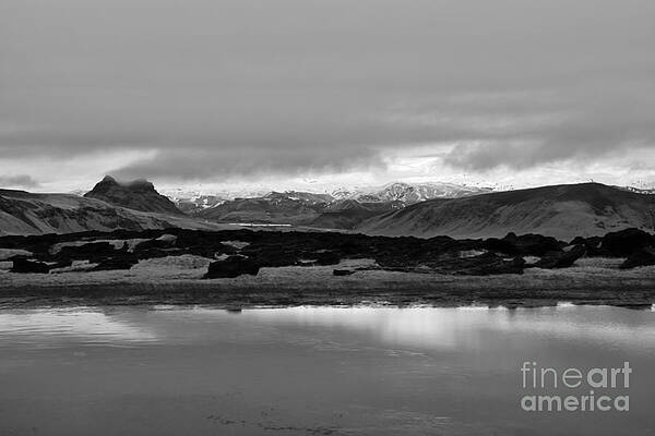 Reflection Photograph - Icelandic Beauty by Debra Banks