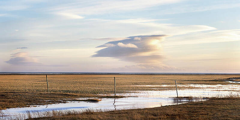 Sunrise Photograph - Icelandic Cloud Whispers by Monamifoto