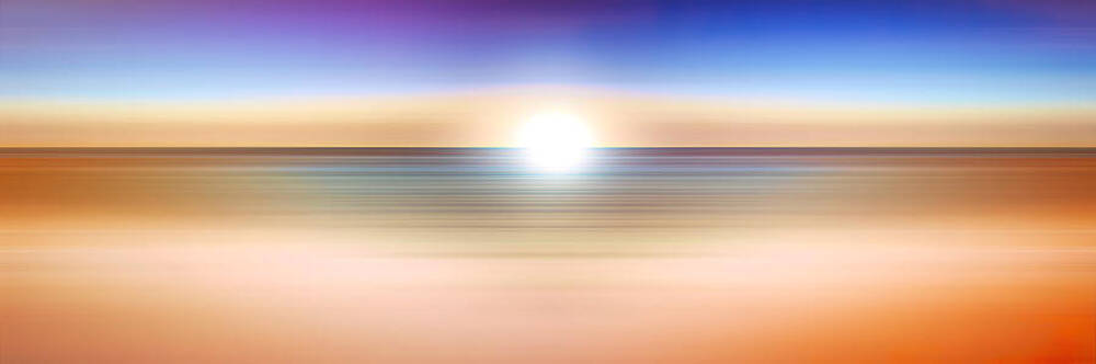 Vibrant Photograph - India Colors - Abstract Sun by Stefano Senise