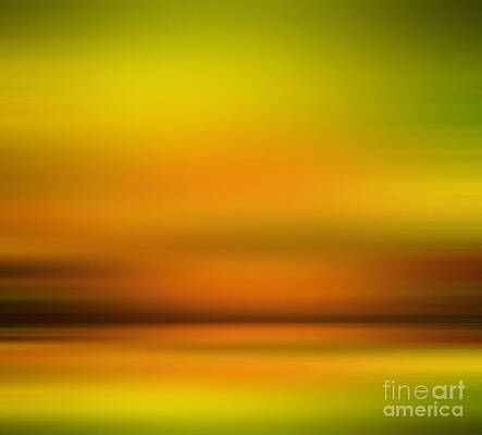 Vibrant Photograph - India Colors - Abstract Sunset by Stefano Senise