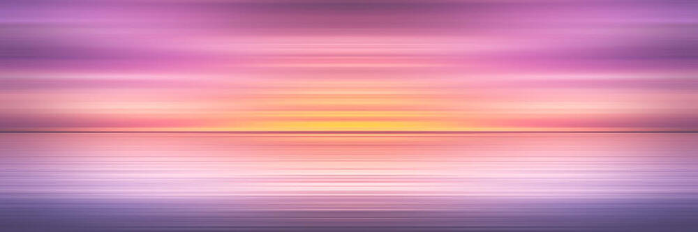 Vibrant Photograph - India Colors - Abstract Wide Sunrise by Stefano Senise