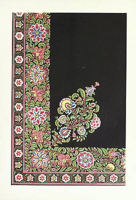 John Charles Robinson Painting - Indian Embroidered Satin Apron by John Charles Robinson