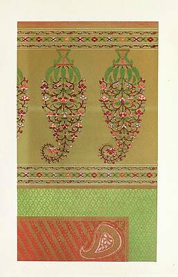 John Charles Robinson Painting - Indian Gold-tissue Scarf by John Charles Robinson