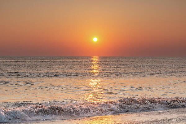 Wave Wall Art featuring the photograph Indian Summer Sunrise by Donna Twiford