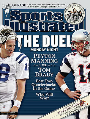 Peyton Manning vs. Tom Brady Showdown Photograph