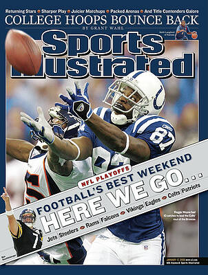 NFL Playoffs Sports Illustrated Cover Photograph