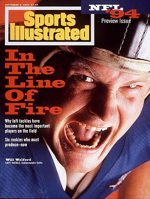 Sports Illustrated 1994 NFL Issue Photograph