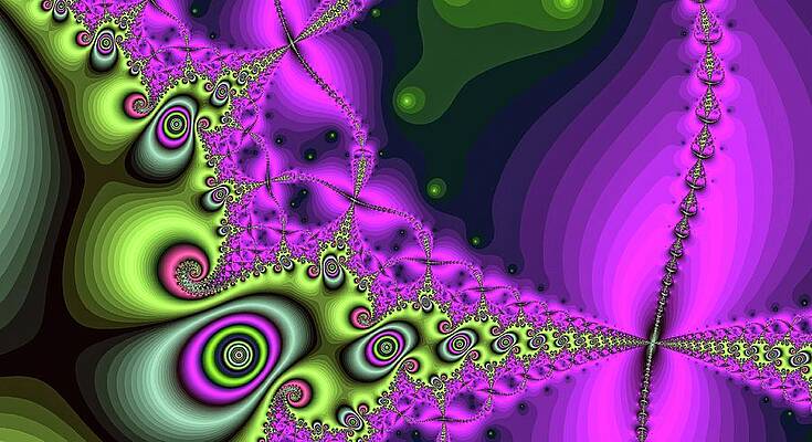 Geometric Wall Art featuring the digital art Inert Fantasy by Don Northup