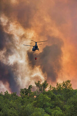Photograph - Into Hell's Fury by American Landscapes