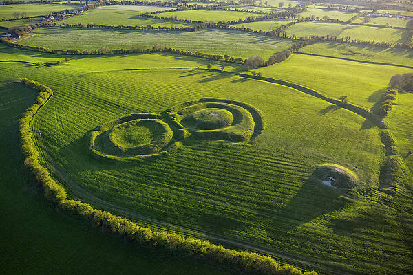 Eurasian Digital Art - Ireland, Meath, Castleboy Locality, Hill Of Tara by Massimo Ripani