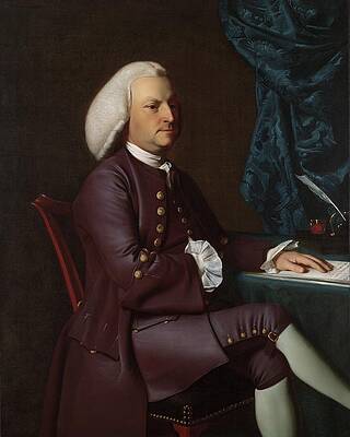 John Singleton Copley Painting - Isaac Smith, Sr by John Singleton Copley