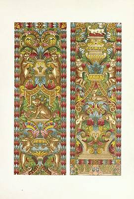 John Charles Robinson Painting - Italian Embroidered Silk Hangings by John Charles Robinson