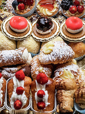 Small Digital Art - Italy, Sicily, Messina District, Messina, Small Sicilian Pastry by Antonino Bartuccio
