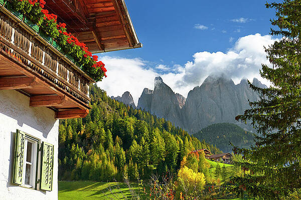 Impressive Wall Art featuring the digital art Italy, South Tyrol, Dolomites by Jan Wlodarczyk