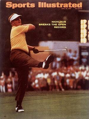 Jack Nicklaus 1967 US Open Victory Wall Art