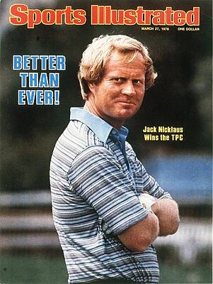 Jack Nicklaus on Sports Illustrated Cover Photograph