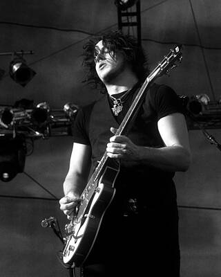 Guitarist in Live Performance Wall Art
