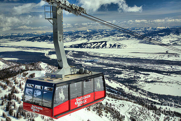 Jackson Hole Aerial Tram Wall Art