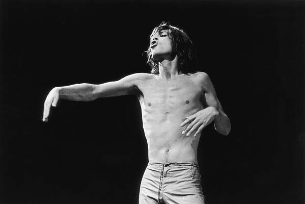 Wall Art featuring the photograph Jagger Gestures by Graham Wood