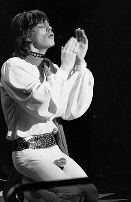 Wall Art featuring the photograph Jagger Live by C. Maher